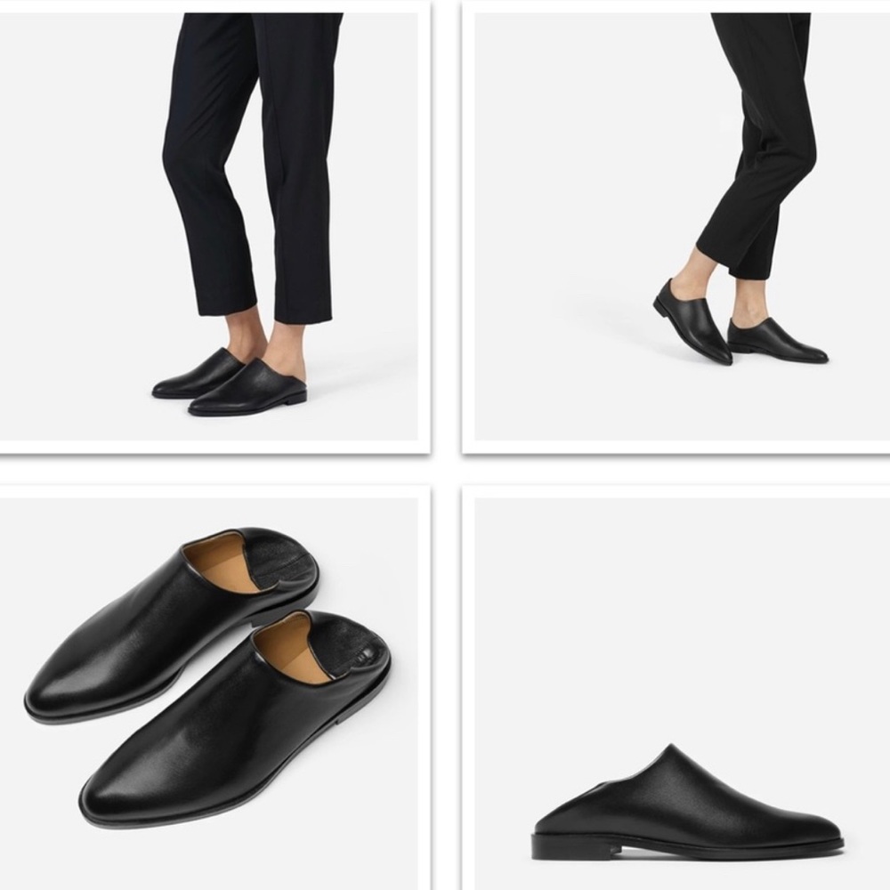 EVERLANE The Modern Babo Size 5.5, Rare/Discontinued | Leather babouche slipper
